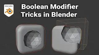 How to Use Boolean Modifier in Blender | Bool Tool add-on in Blender #blendertutorial