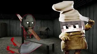 СТАЛ ПОВАРОМ ИЗ МАЛЕНЬКИХ КОШМАРОВ И ЗАТРОЛИЛ БАБКУ ГРЕННИ В МАЙНКРАФТ | MINECRAFT ТРОЛЛИНГ GRANNY