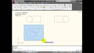 AutoCAD Tutorials - Using the MIRROR Command