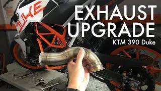 I got myself a Decat | Another Exhaust Modification | KTM 390 Duke