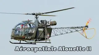 Aérospatiale Alouette II — французский многоцелевой вертолёт.