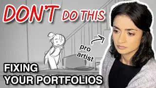 Storyboard Artist gives HONEST FEEDBACK on YOUR PORTFOLIOS