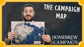 Making the Campaign Map | Making a Homebrew RPG Campaign Ep. 2