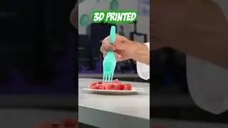 3D Printed Fork vs Real Fork