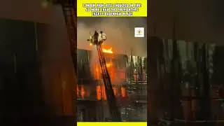 London high-rise consumed by flames as over 200 firefighters battle Dagenham inferno