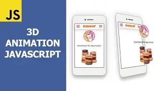 3D ANIMATION | Vanilla JavaScript