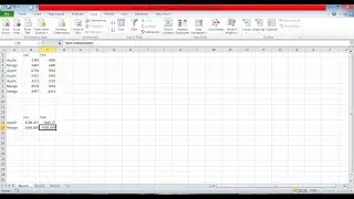 Consolidate data from multiple worksheets in Excel