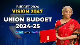 Nirmala Sitharaman Speech LIVE | Union Budget 2024 LIVE Updates | Budget 2024 Stock Market LIVE