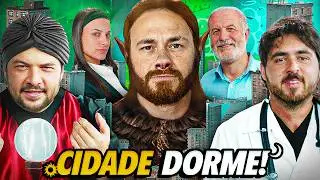 JOGAMOS CIDADE DORME DO JEITO CERTO E O ELENCO RACHOU DE NOVO!