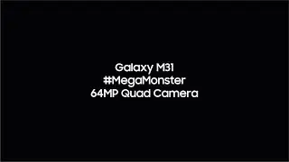 Samsung Galaxy M31 – Mega Monster | 64 MP Quad Camera