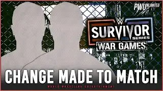 𝘽𝙍𝙀𝘼𝙆𝙄𝙉𝙂 𝙉𝙀𝙒𝙎: Change Made To Survivor Series Match