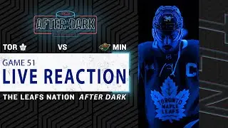 Maple Leafs vs Minnesota Wild LIVE POST GAME ft. Carter Hutton | Game 51 TLN After Dark Reaction