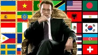 Arnold Schwarzenegger in 70 Languages Meme