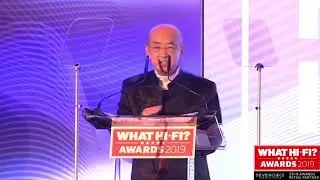 Ken Ishiwata acceptance speech at the What Hi-Fi? Awards 2019