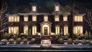 Home Alone Christmas Party Ambience | Christmas Music From Another Room