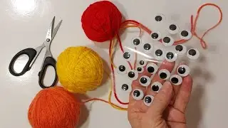 Только найду ГЛАЗА и ПРЯЖУ:эта ПРЕЛЕСТЬ СВЕДЕТ СУМА ВАС!идеи нитки DIY Amazing Craft Ideas with Wool