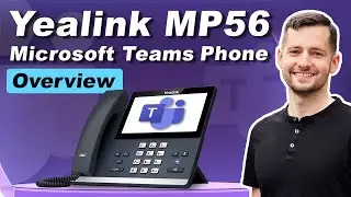 Yealink MP56 Desk Setup and How to Connect to the Internet | Microsoft Teams Phone Device