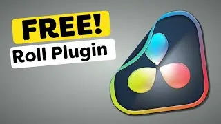 I Made FREE Paper Roll Plugin for Davinci Resolve !!