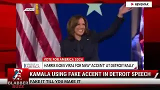 Kamala Using Fake Accent In Detroit Speech