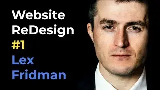 I Build a Website For Lex Fridman | Full Process