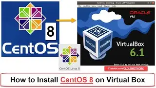 How to Install CentOS Linux 8 Minimal on Virtual Box | Install CentOS Linux 8 Desktop on VirtualBox