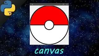 Learn Python tkinter GUI canvases easy 🖍️