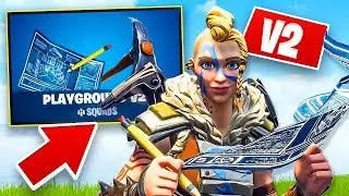 PLAYING WITH SUBSCRIBER'S IN PLAYGROUND MODE V.2 // CUSTOM TOURNEY SOON // (FORTNITE BATTLE ROYALE)