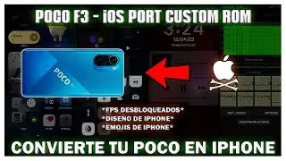 Poco F3 - iOS Custom ROM ! MEMEHub Review Y Tutorial - TIENE EMOJIS DE IPHONE !