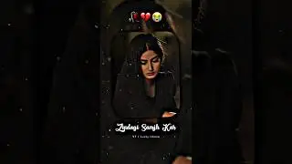 Zindagi Samajh kar...💔 Hindi sad shayari WhatsApp status video #sadshayari #sadstatus