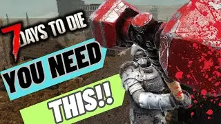 7 days to die 1.1 This Sledge hammer built will blow your mind!