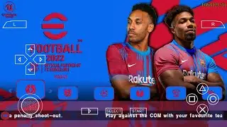 🆕 eFOOTBALL PES 2022 PPSSPP English Version Latest Transfers & Kits 2022 Camera PS5 Best Graphics HD