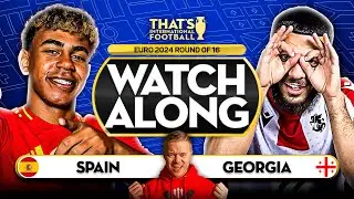 SPAIN vs GEORGIA! LIVE EURO 2024 with Mark GOLDBRIDGE LIVE