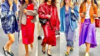 STYLISH FALL 2024 OUTFITS 🇮🇹MILAN STREET FASHION TRENDS 2024 #vanityfair #voguegermany #mfw2024