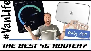 £50 for the best 4G Router weve used!  - Three 4G+ Hub Cat 18 Router. - Sercomm LTE2122GR