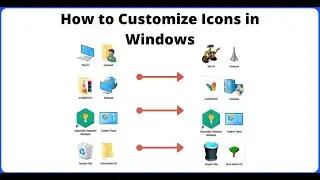 How to Change Desktop Icons in Windows 10? (Customize My PC & Recycle Bin Icons)