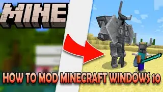 How to INSTALL MODS for MINECRAFT BEDROCK WINDOWS 10 EDITION!