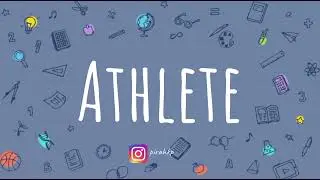 Athlete meaning | Learn English Vocabulary | Word of the Day