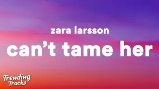 Zara Larsson - Can't Tame Her (Lyrics)