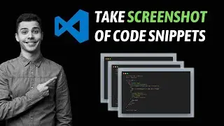 Screenshot your Code in VS Code 2024 [ vscode Trick ]