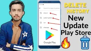 How to Delete Search History New Update Playstore | How to Delete Search History in Playstore 2022