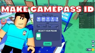 how to find/Make Gamepass ID for Pls Donate And Starving Artists Roblox