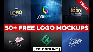 TOP 50 Best Free Logo Mockups - Download or Edit ONLINE