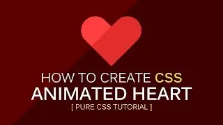 Online Tutorial for Shape Heart Animation on Hover Effects in CSS With Demo