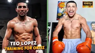 Teofimo Lopez training for Jamaine Ortiz. TRAINING CAMP | BOXING FULL FIGHT HD