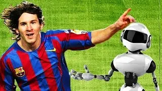Messi vs robot (soccer challenge)