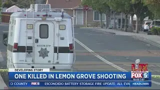 Suspect arrested in Lemon Grove for fatally shooting 21-year-old man