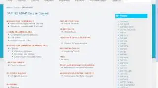 SAP HR ABAP Course Content | SAP HR ABAP Training Online | Training Aspirants