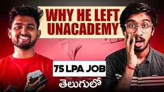 Tharun Speaks About Upskilling, Money, Freelancing, Youtube and Job🔥||Telugu Podcast