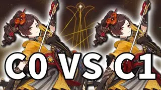 「Chiori」C0 vs C1 | Genshin Impact