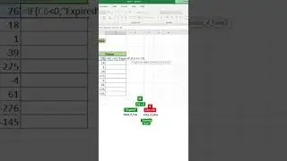 👩‍🏫  Deadline alert with if function in excel #excel #googlesheets #howto #shorts